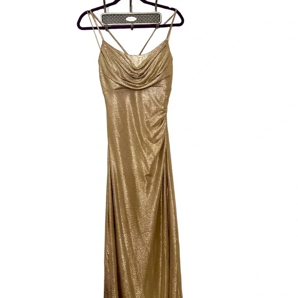 black and gold game day dress Game Day Sequin Dress main image 0